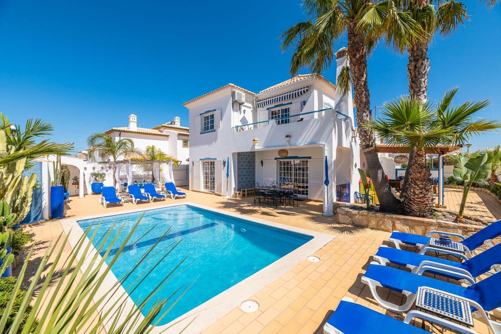 Villa Oasis Gale - Luxury Villa With Private Pool, Ac, Free Wifi, 5 Min From The Beach Albufeira Exterior photo